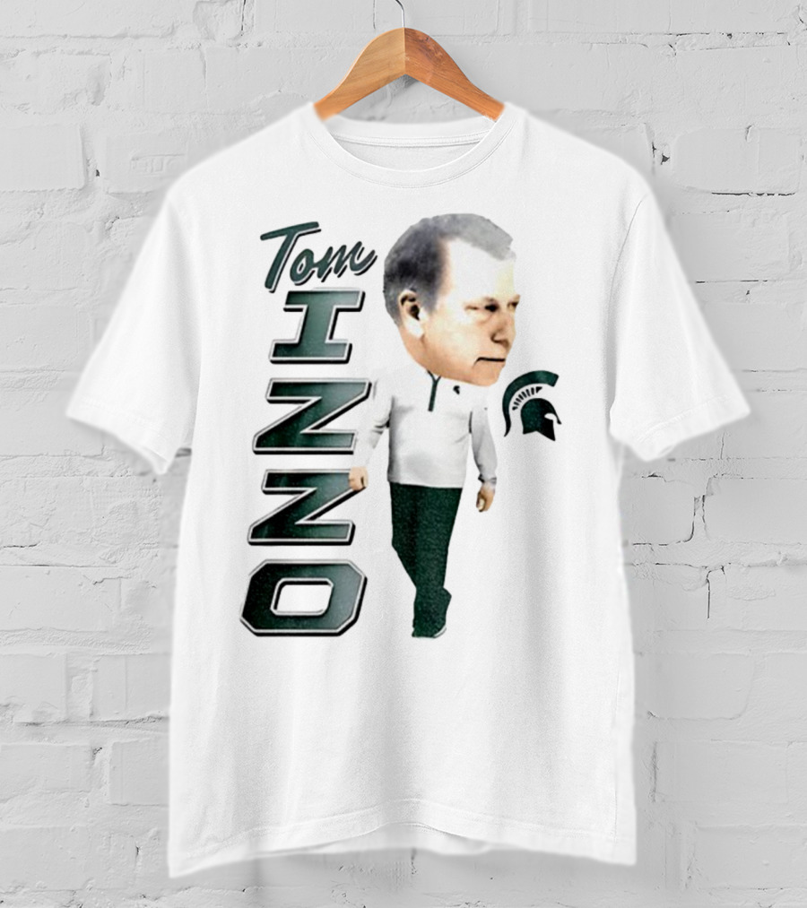 Tom Izzo Michigan State Spartans Coach Big Ten Conference Basketball T-Shirt