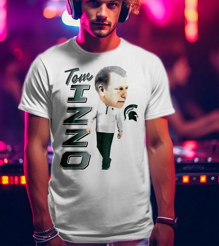 Tom Izzo Michigan State Spartans Coach Big Ten Conference Basketball T-Shirt
