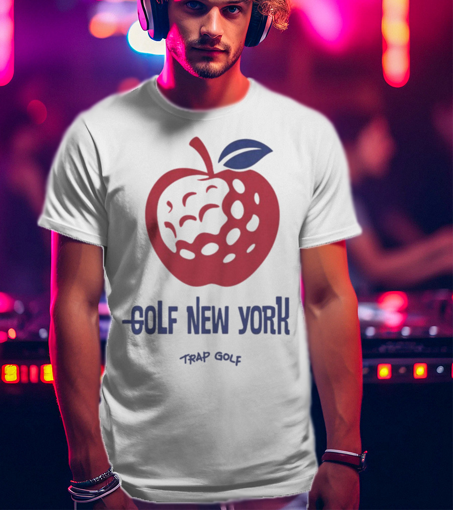 Trap Golf Apple Golf New York T-Shirt
