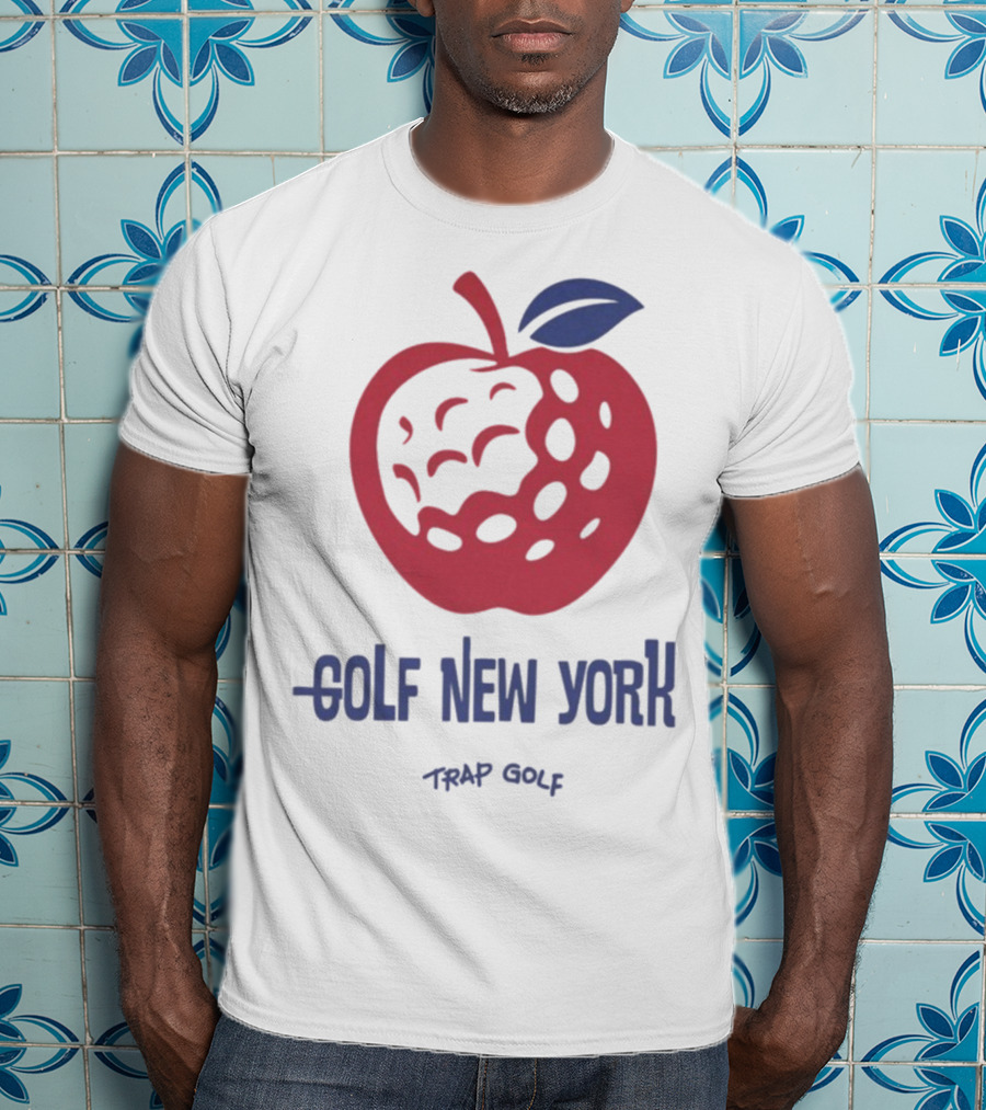 Trap Golf Apple Golf New York T-Shirt