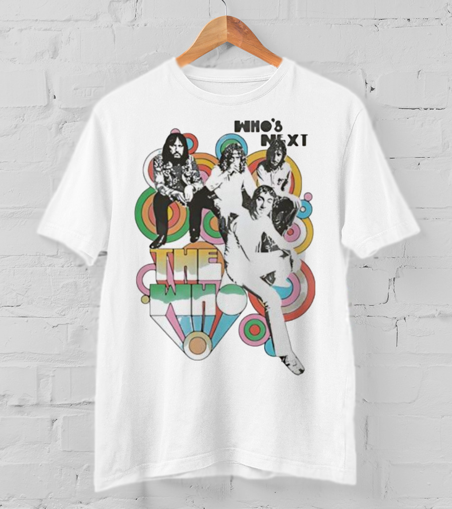 Who’s Next The Who Band Classic Album Cover Art T-Shirt