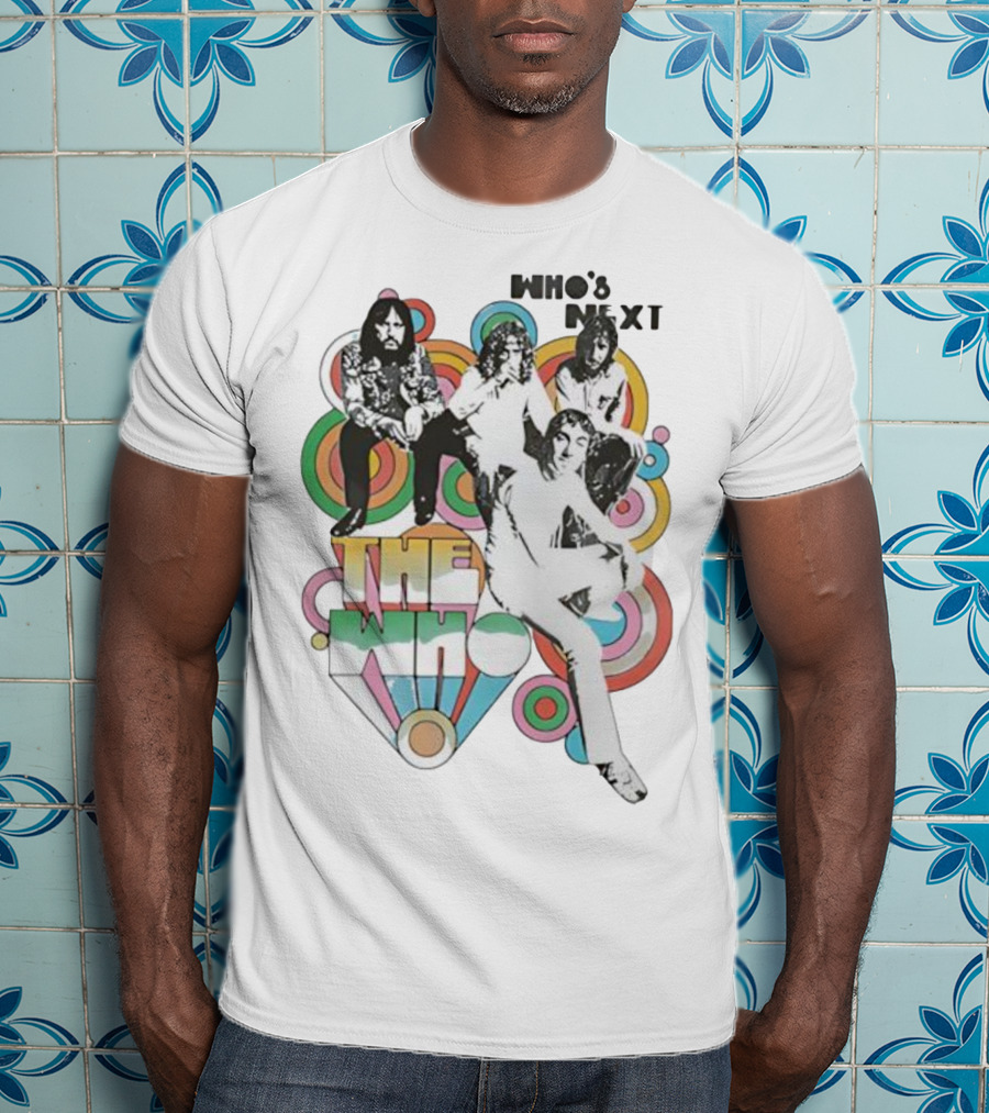 Who’s Next The Who Band Classic Album Cover Art T-Shirt