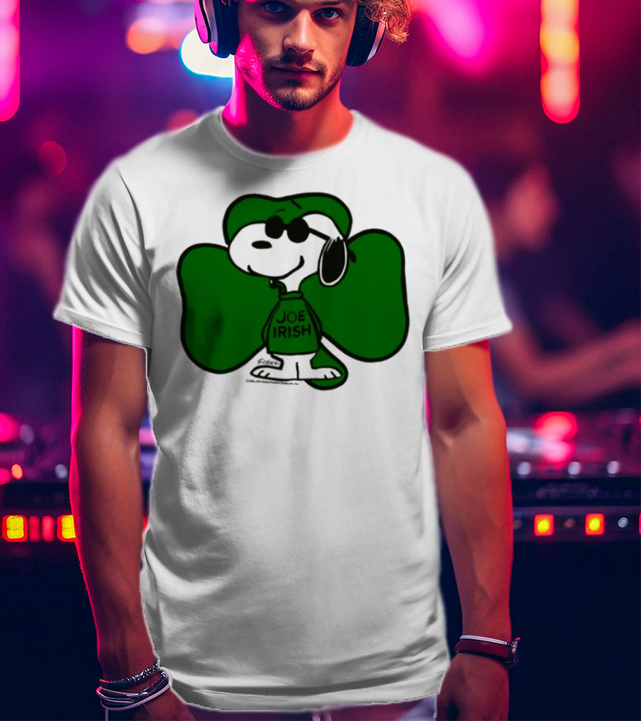 1980s Snoopy Joe Irish Shamrock T-Shirt