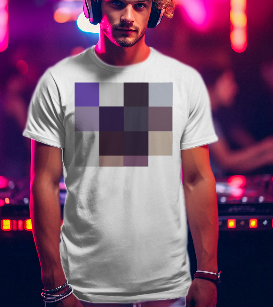 Acai28 Color Grid Abstract Acai T-Shirt