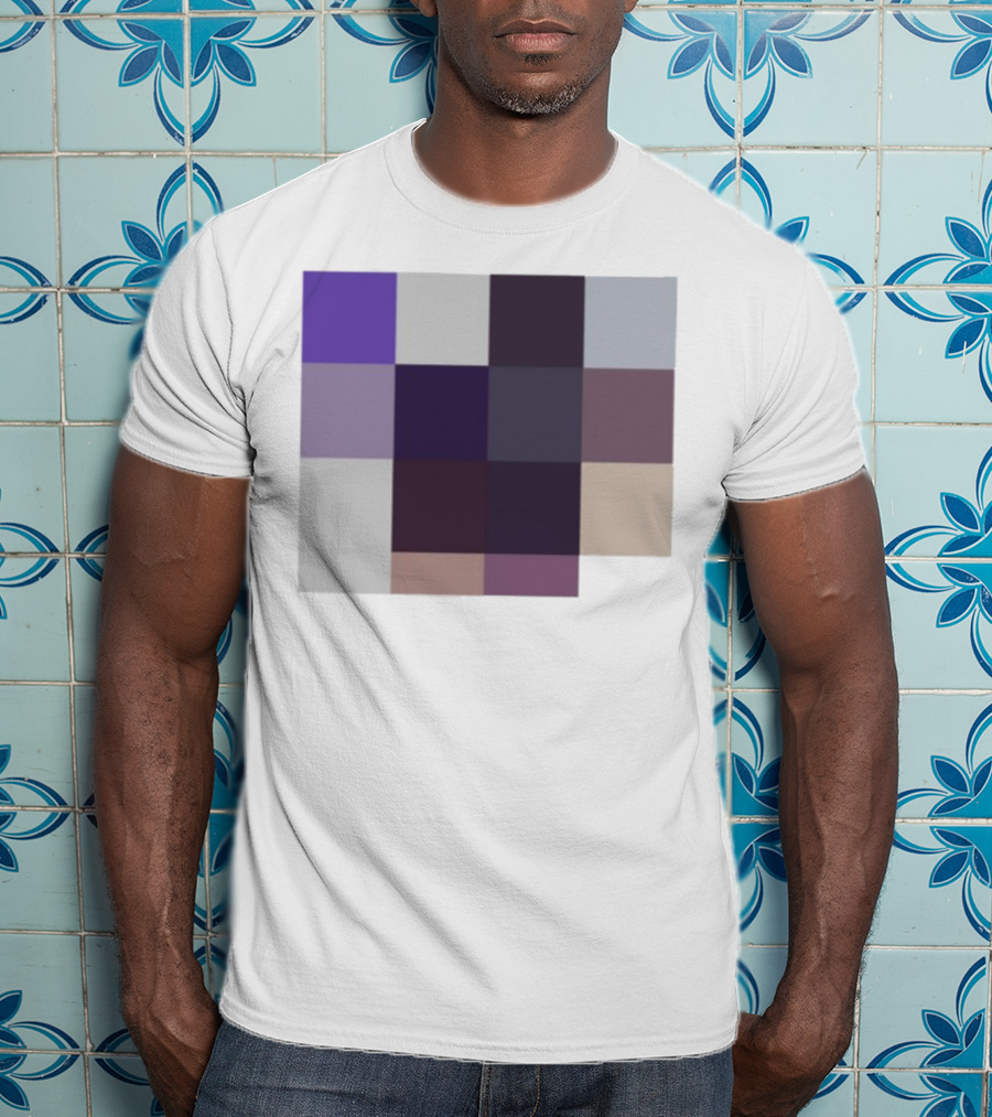 Acai28 Color Grid Abstract Acai T-Shirt