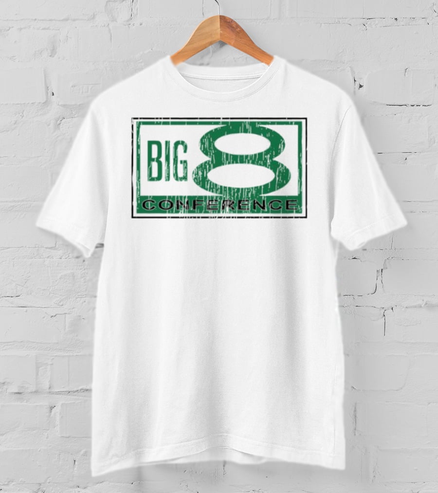 Big 8 Conference Retro Sports Emblem T-Shirt