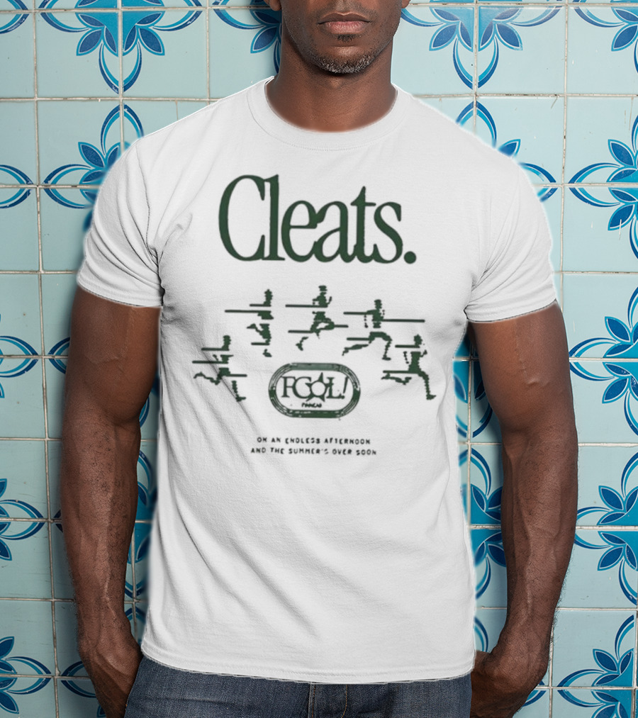 Cleats 2025 Finneas Run TCF Champions Racing T-Shirt