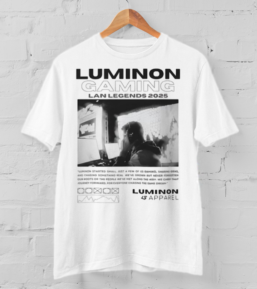 Luminon Gaming LAN Legends 2025 Competitive Champions T-Shirt