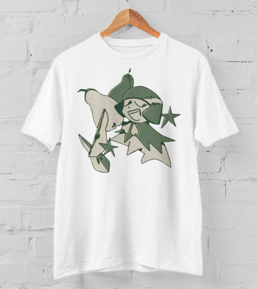 Royalpear Starry Character And Pear Duo T-Shirt