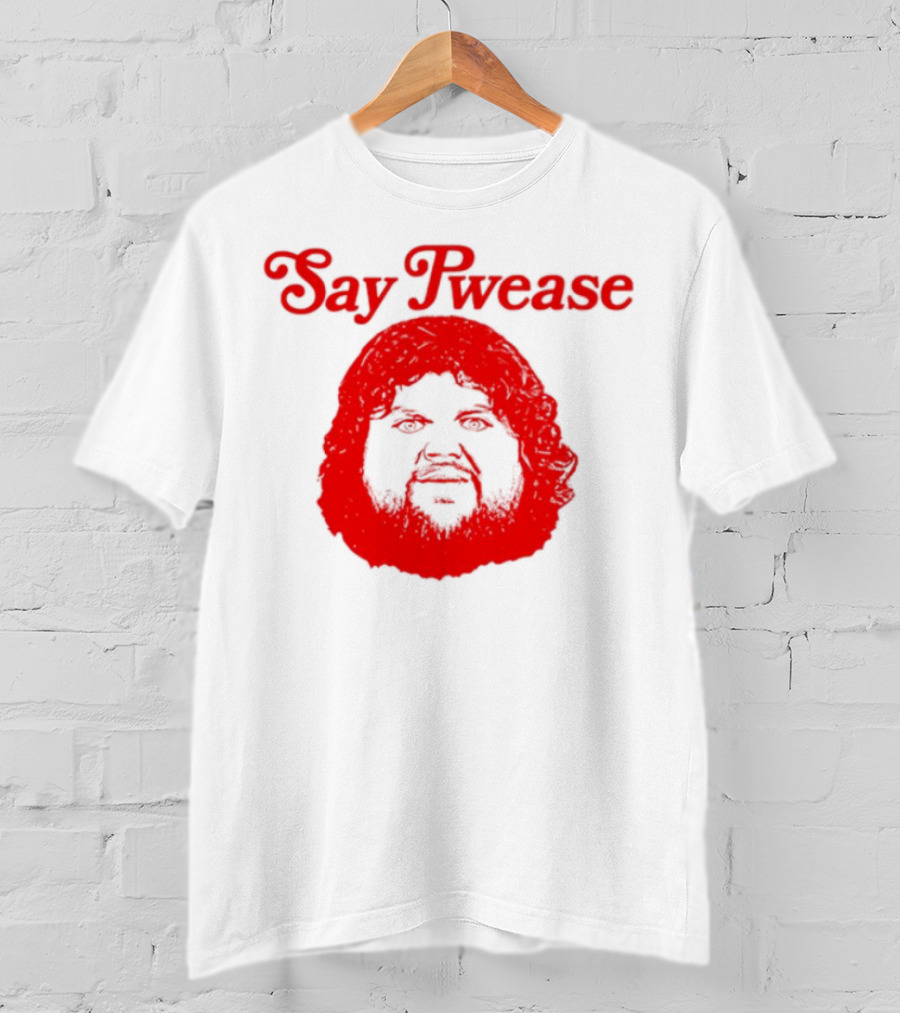 Say Pwease Red Beard Character T-Shirt