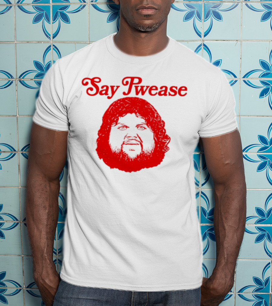 Say Pwease Red Beard Character T-Shirt