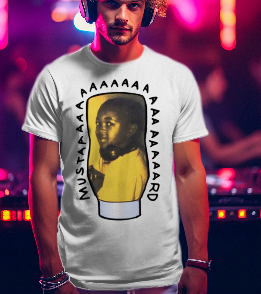 10 Summers Mustaaaaaaaaaaard DJ Mustard Youthful Portrait T-Shirt