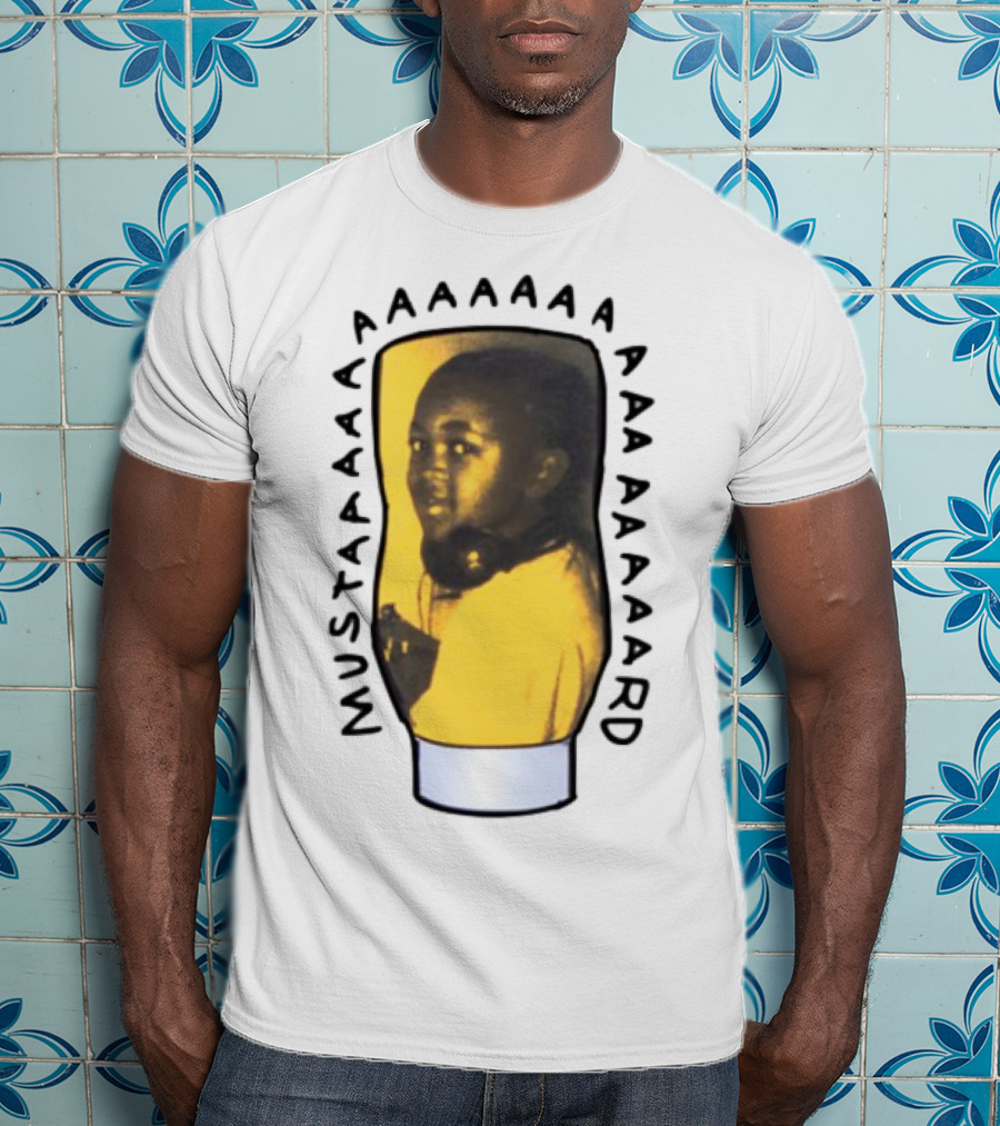 10 Summers Mustaaaaaaaaaaard DJ Mustard Youthful Portrait T-Shirt