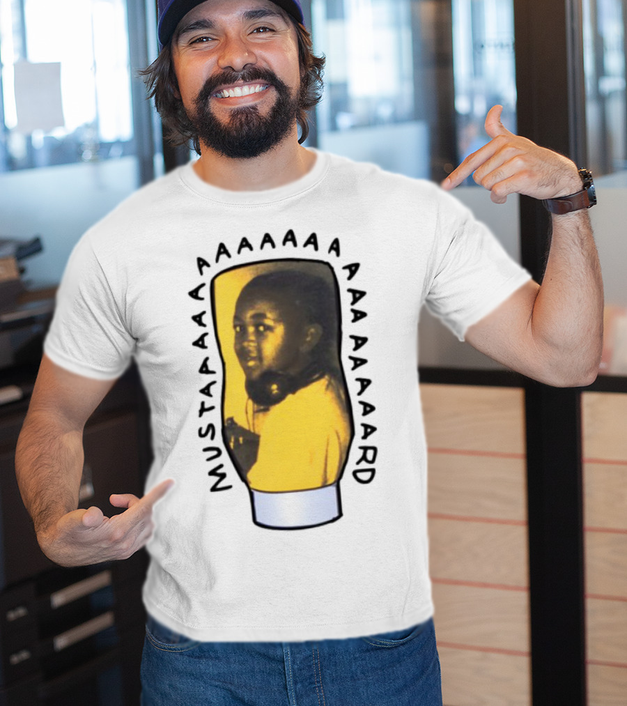 10 Summers Mustaaaaaaaaaaard DJ Mustard Youthful Portrait T-Shirt