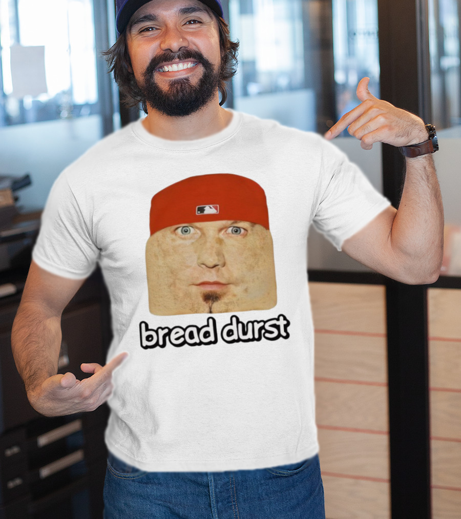 Bread Durst MLB Logo Parody Cringeytees T-Shirt