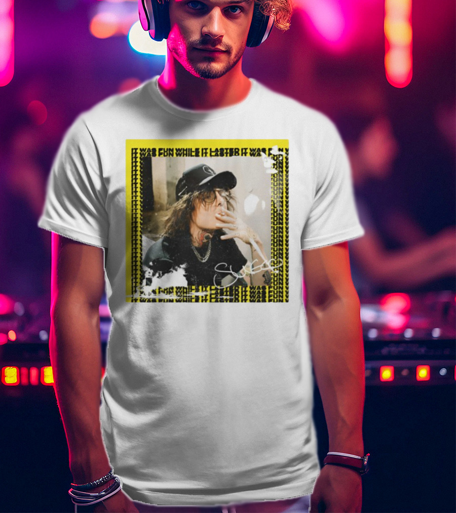 It Was Fun While It Lasted Anniversary Album Sueco T-Shirt
