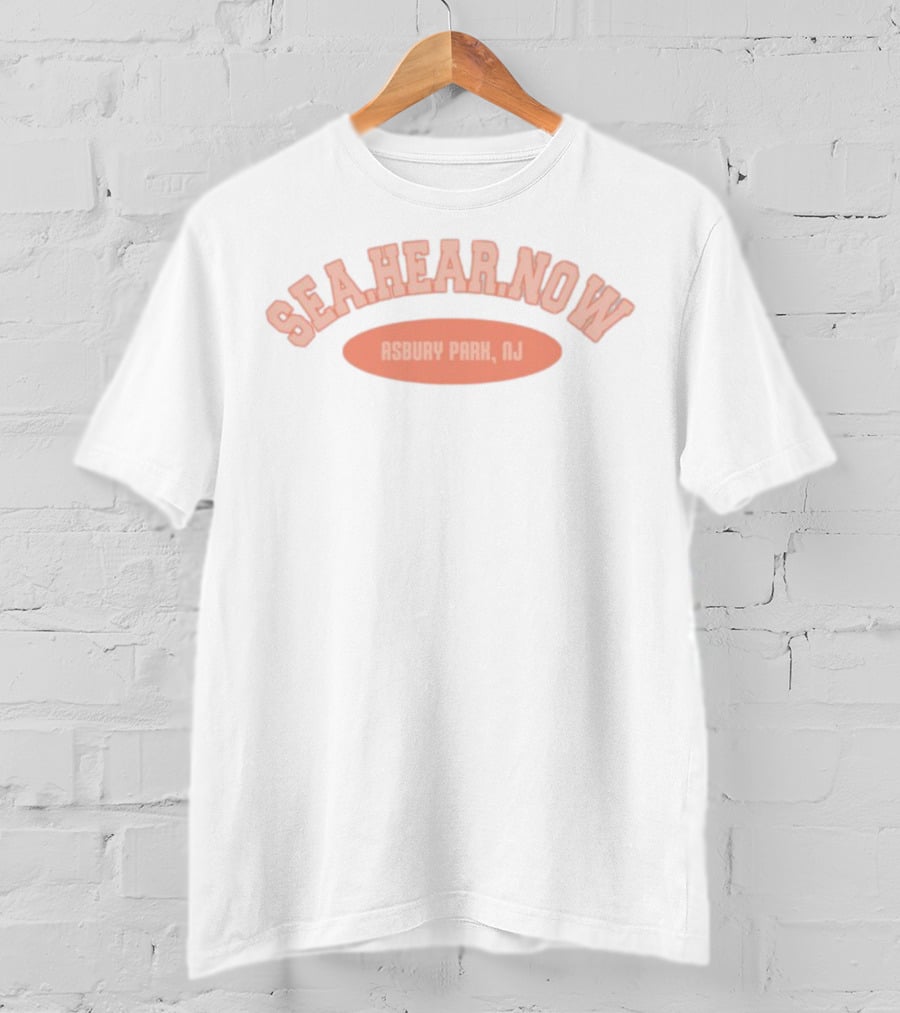 Sea Hear Now Asbury Park NJ Collegiate Event T-Shirt