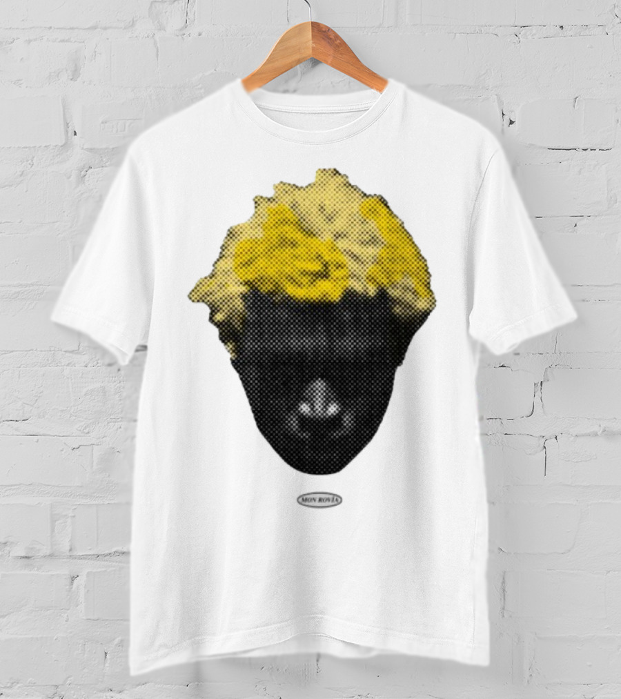 Mon Rovia Boy Yellow Hair Pop Art Style T-Shirt