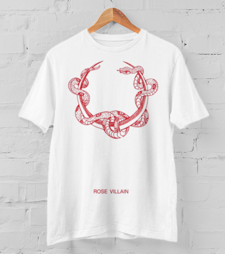Radio Vega RoseVillain Red Snake T-Shirt
