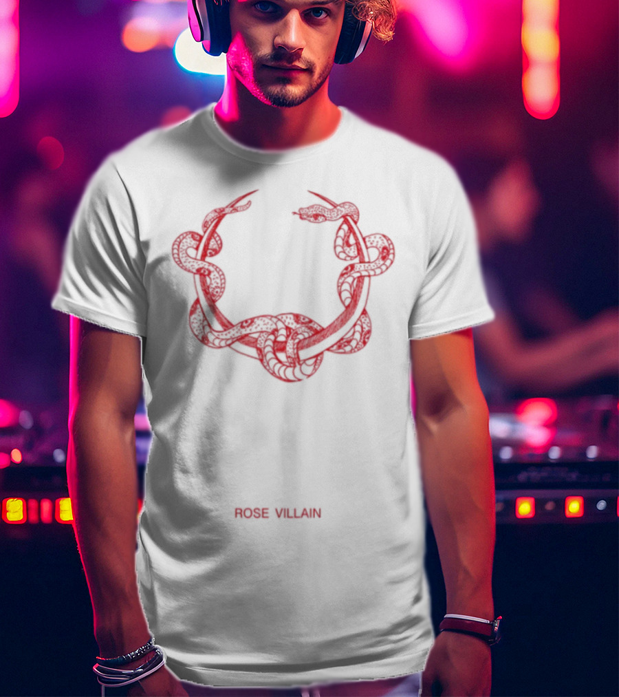 Radio Vega RoseVillain Red Snake T-Shirt