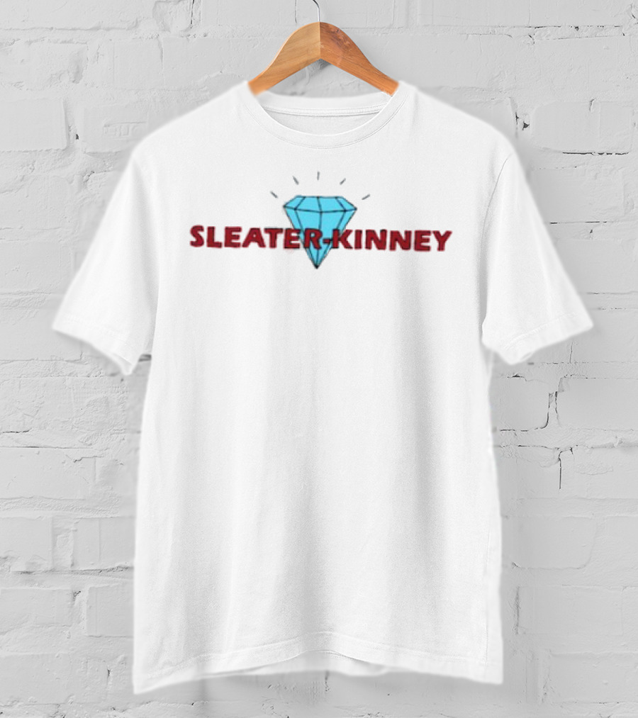 Sleater Kinney Hot Rock Blue Diamond Fan Merchandise T-Shirt