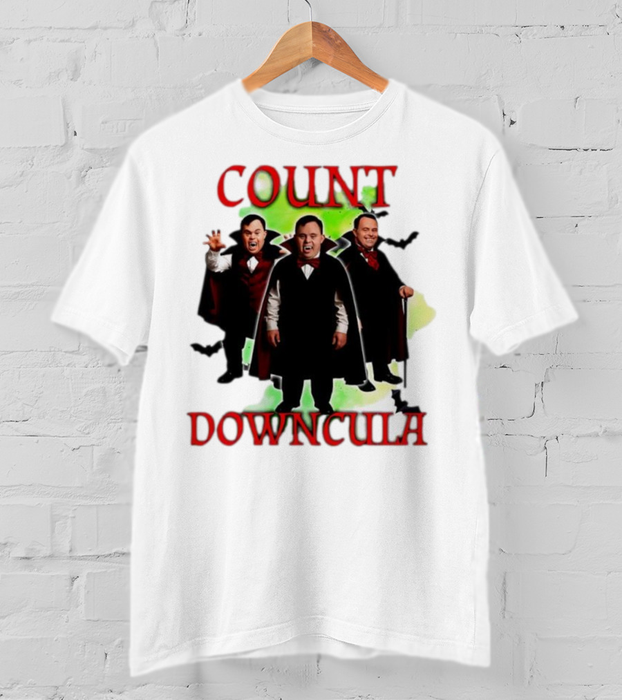 Count Downcula Halloween Vampire Costume Trio T-Shirt