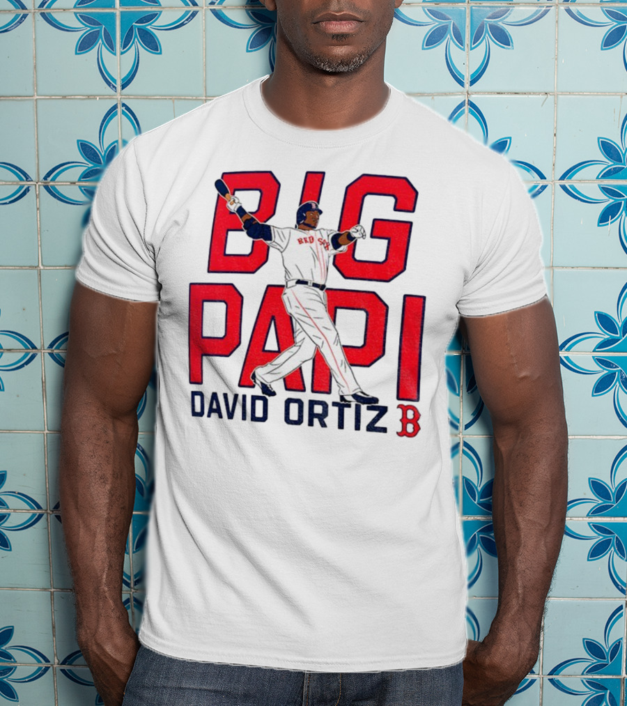 Boston Red Sox Big Papi David Ortiz MLB 2025 T-Shirt