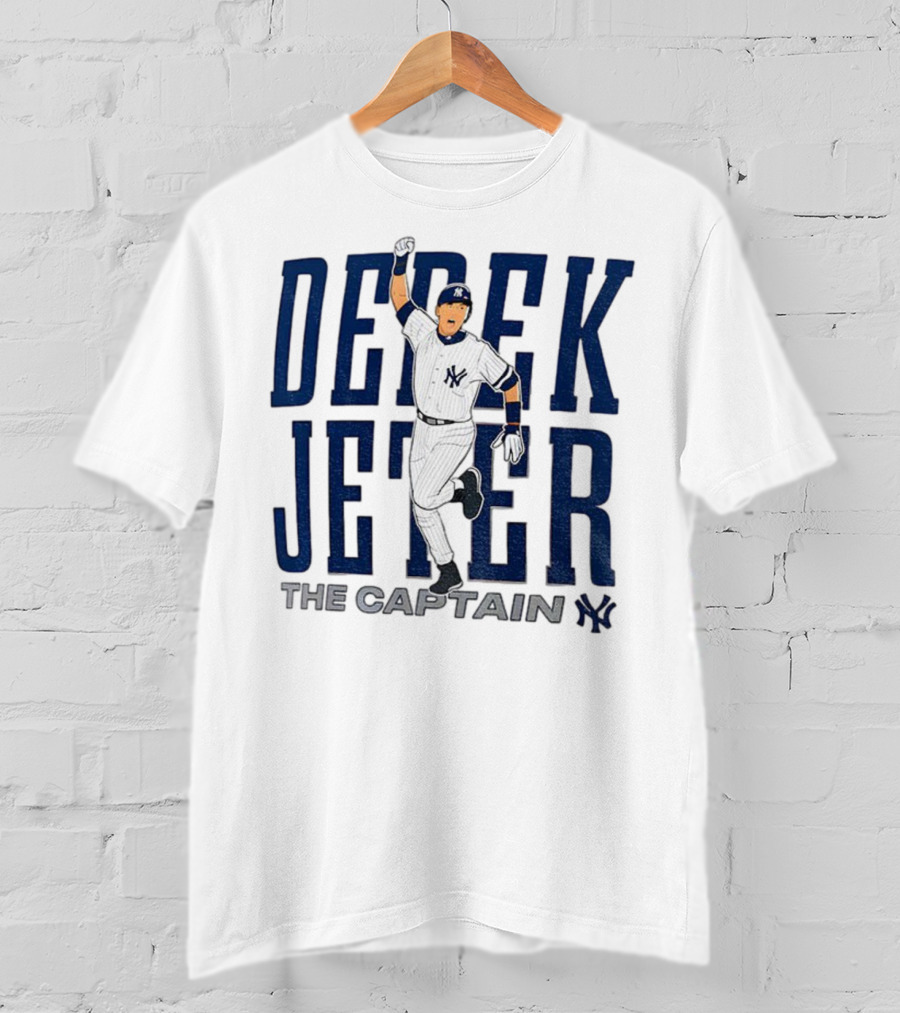 Derek Jeter The Captain New York Yankees MLB Baseball T-Shirt