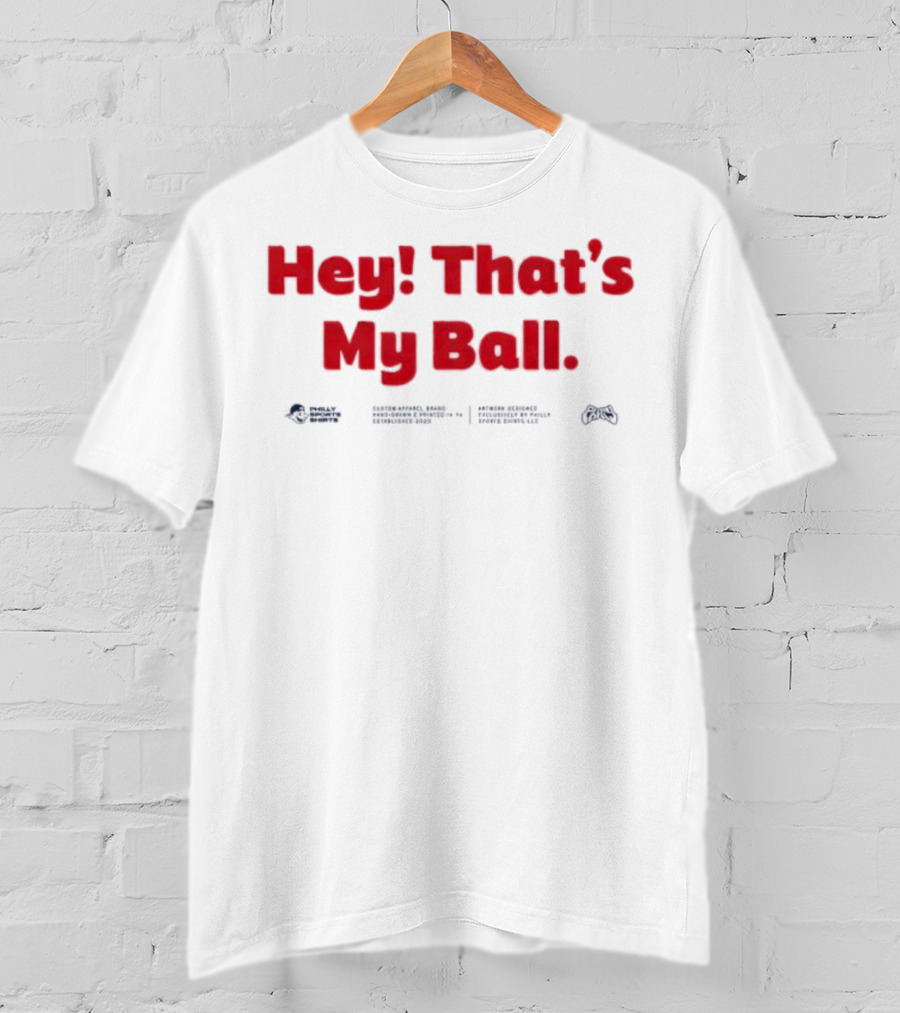 Harrison Bader Hey That's My Ball Yankees Baseball Fan Apparel T-Shirt