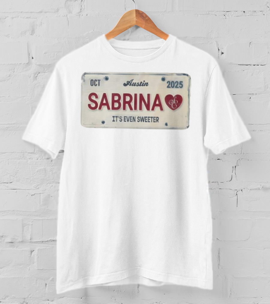 OCT Austin 2025 Sabrina It's Even Sweeter T-Shirt