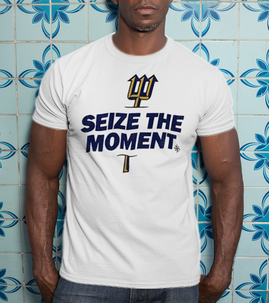 Seattle Mariners Trident Seize The Moment T-Shirt