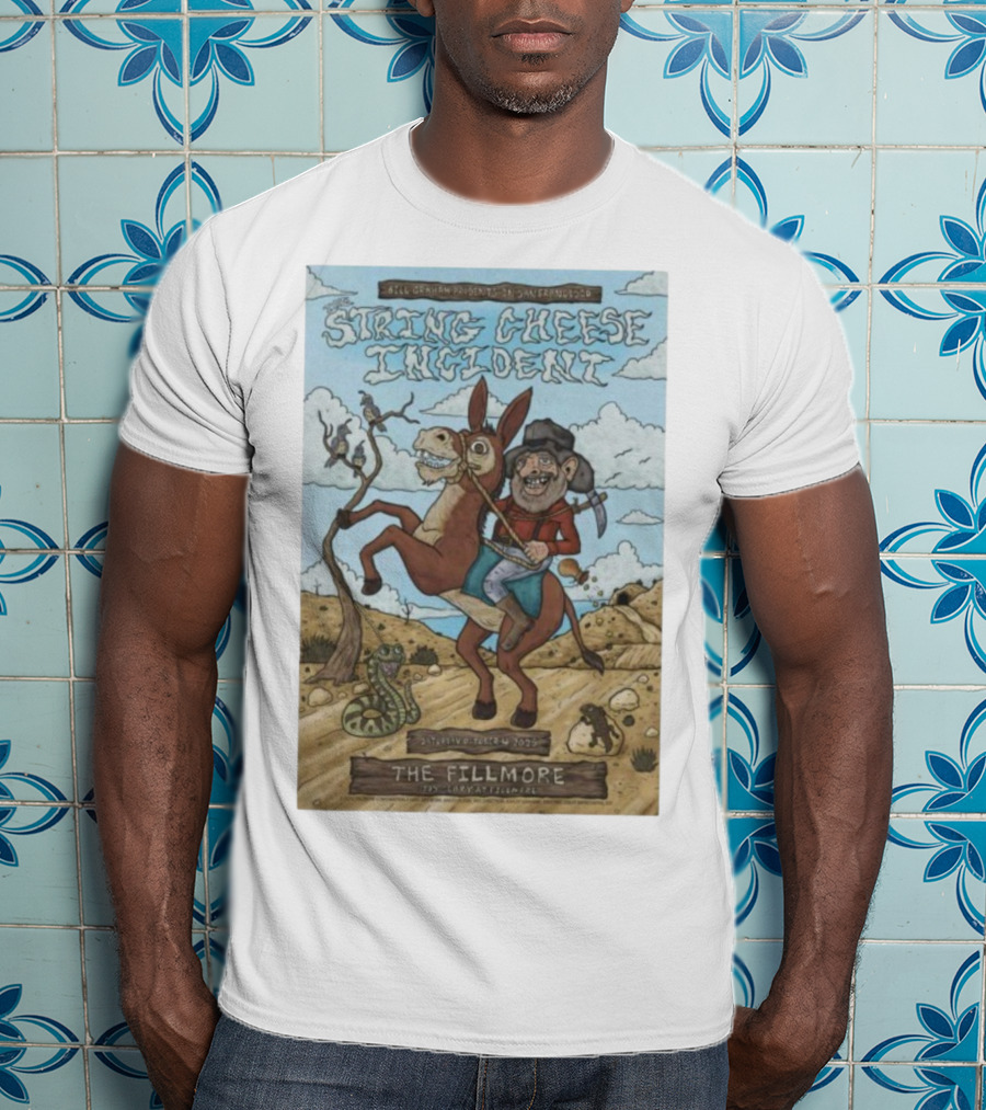Bill Graham Presents String Cheese Incident The Fillmore San Francisco October 4 2025 Donkey T-Shirt