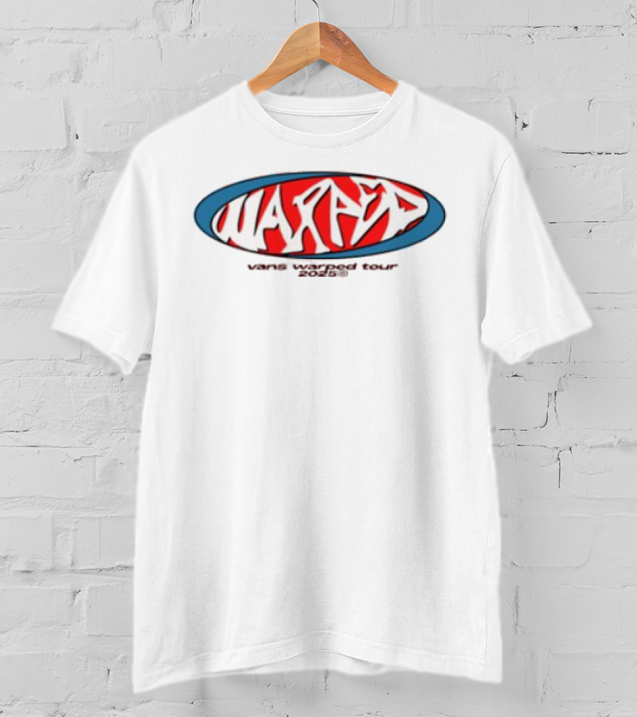 Warped Vans Warped Tour Retro Skating Rock Punk Music 1995 T-Shirt