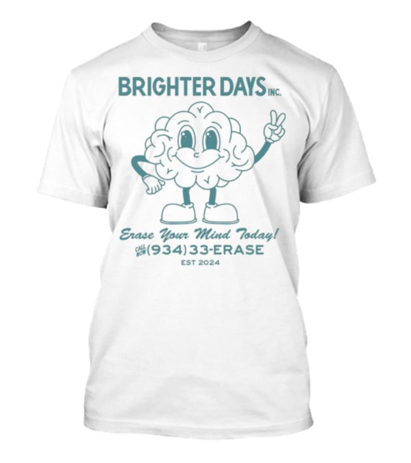 Ariana Grande Brighter Days Inc. Peace Sign Character 934 33-Erase Est 2024 T-Shirt