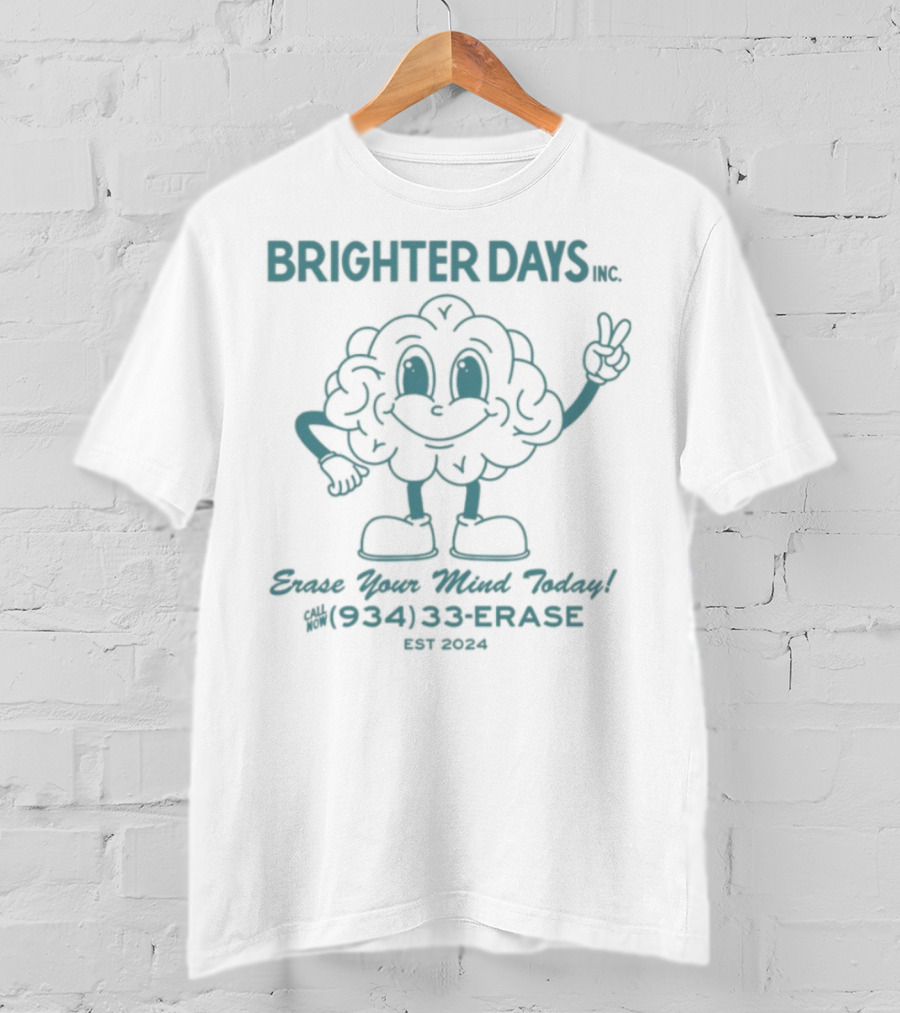 Ariana Grande Brighter Days Inc. Peace Sign Character 934 33-Erase Est 2024 T-Shirt