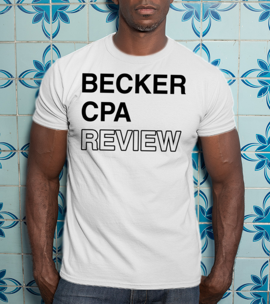 Becker CPA Review T-Shirt