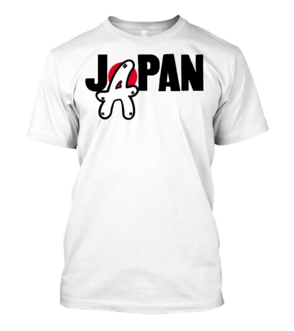 Japan Blu Boy A Bright Red Sun Playful Style T-Shirt