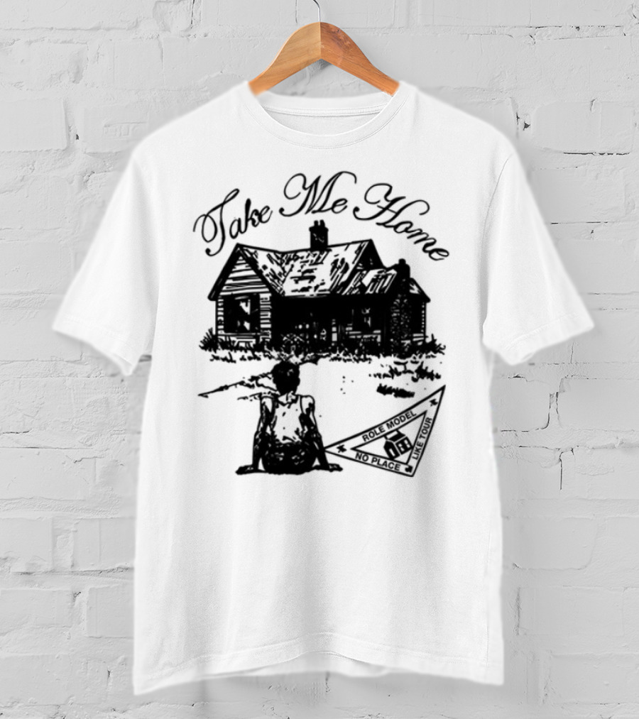 Role Model Take Me Home Cozy Cabin Scene T-Shirt