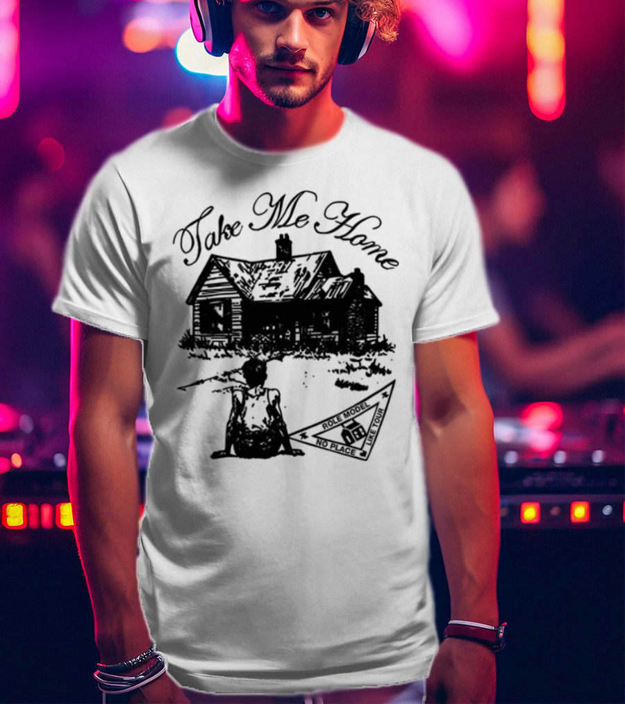 Role Model Take Me Home Cozy Cabin Scene T-Shirt