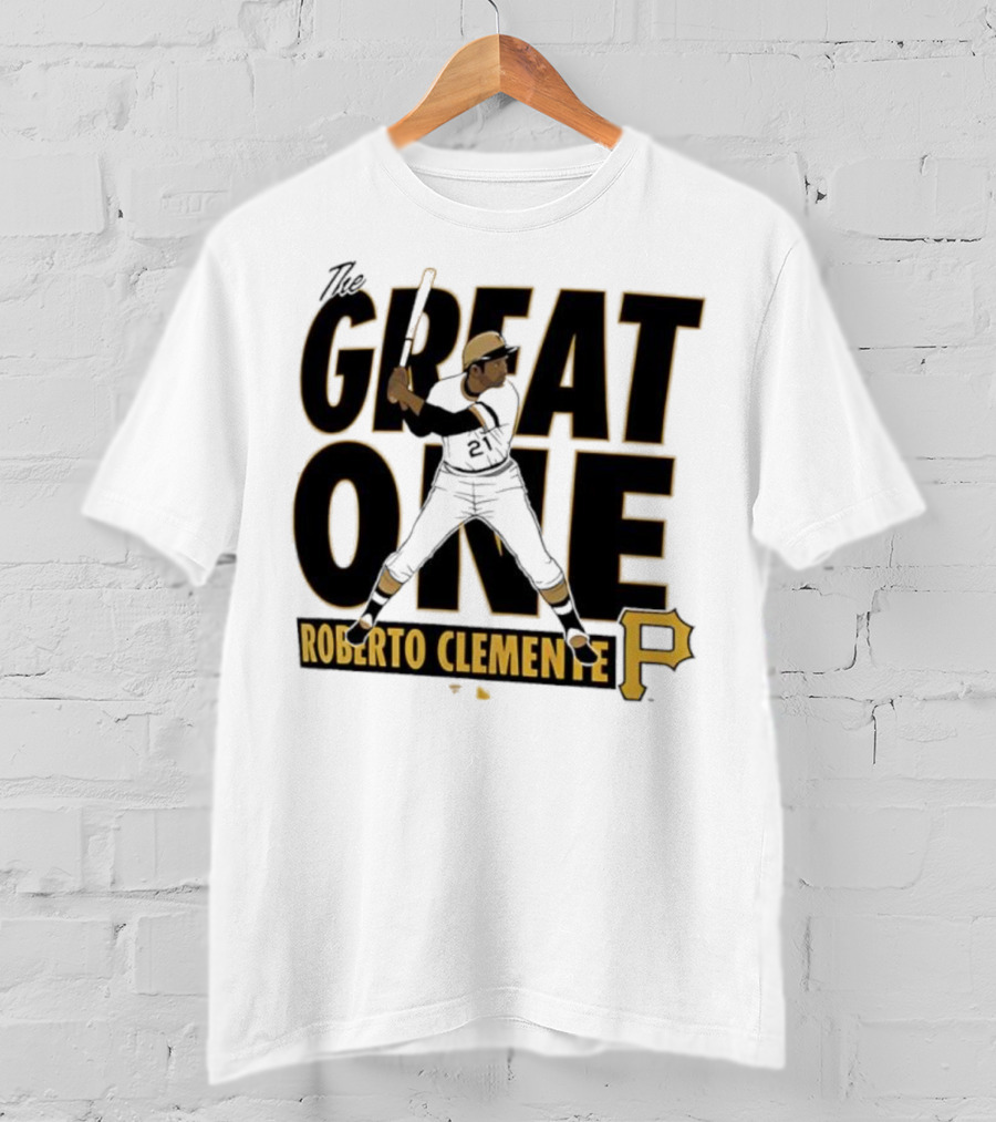 Roberto Clemente Great One Pittsburgh Pirates P T-Shirt