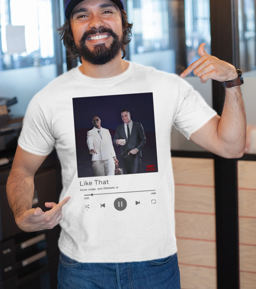 Janky Playlist Like That Aaron Judge Jr. T-Shirt
