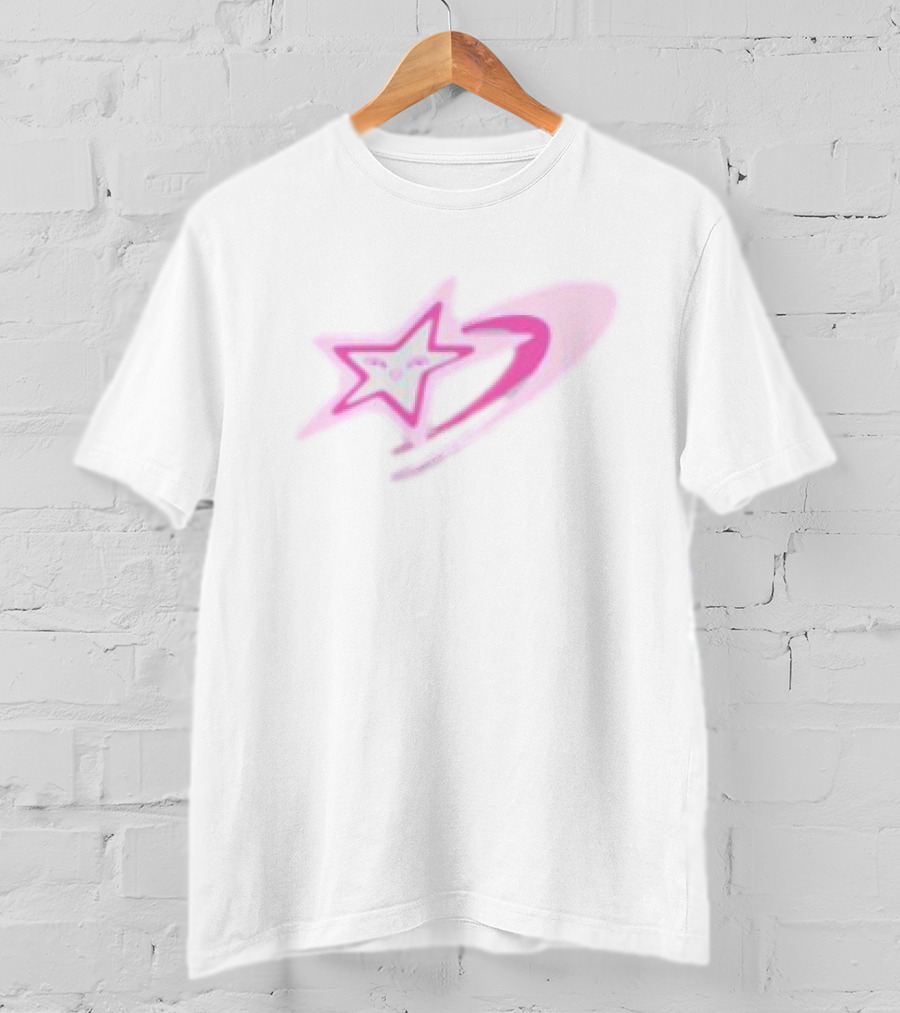 Dreamboy White Pink Star T-Shirt