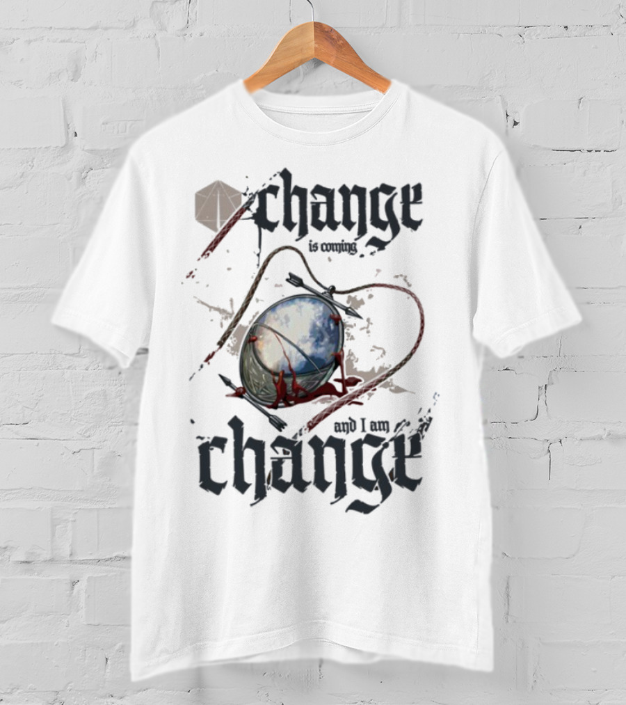 Change Is Coming Exu Divergence Pendant Design T-Shirt