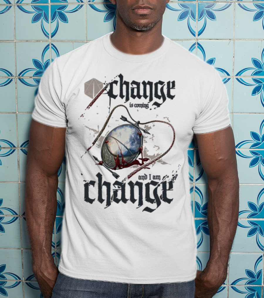 Change Is Coming Exu Divergence Pendant Design T-Shirt