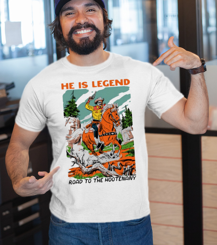 He Is Legend Cowboy Back To The Frontiers T-Shirt
