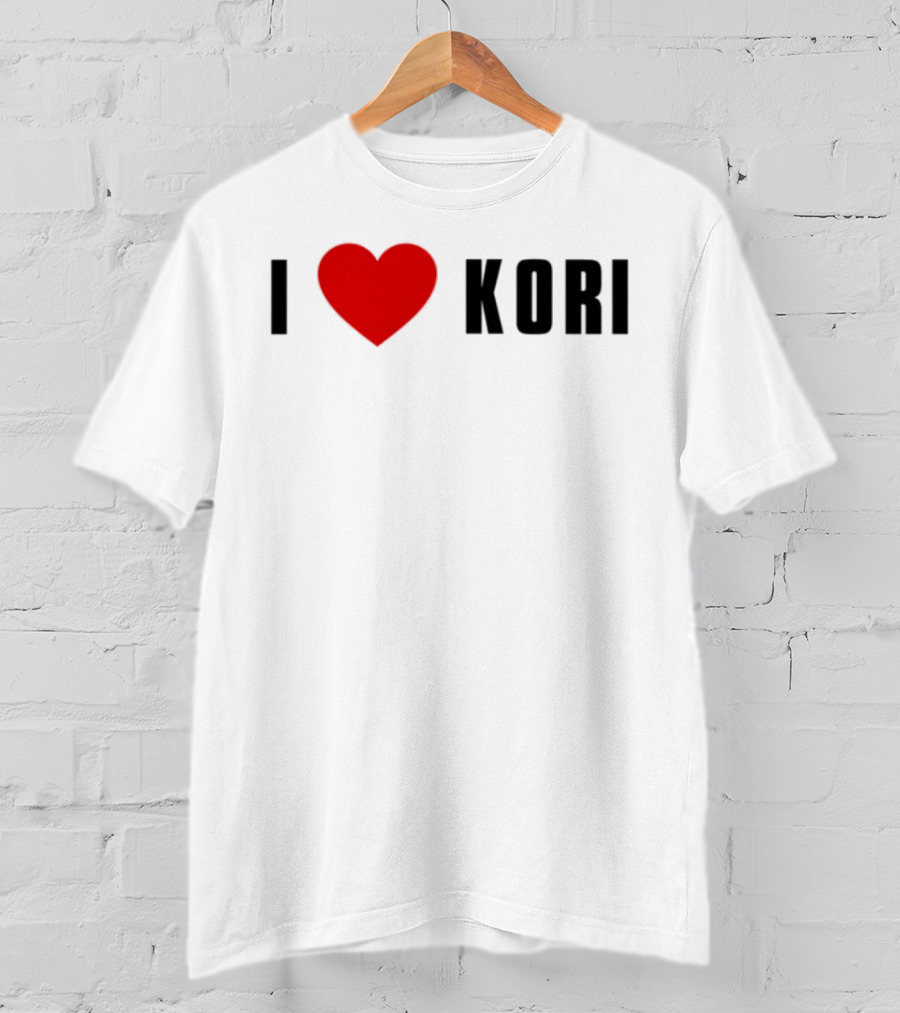 I Love Kori Heart Symbol T-Shirt