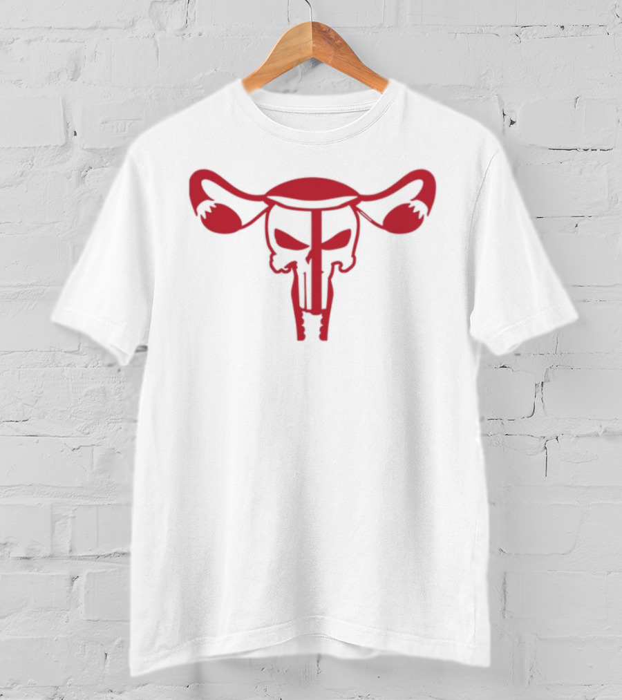 Elizabeth Booker Punishovaries Limited Edition Uterus Punisher T-Shirt