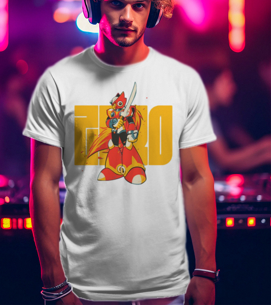 Maverick Hunter Zero Mega Man Fusion T-Shirt