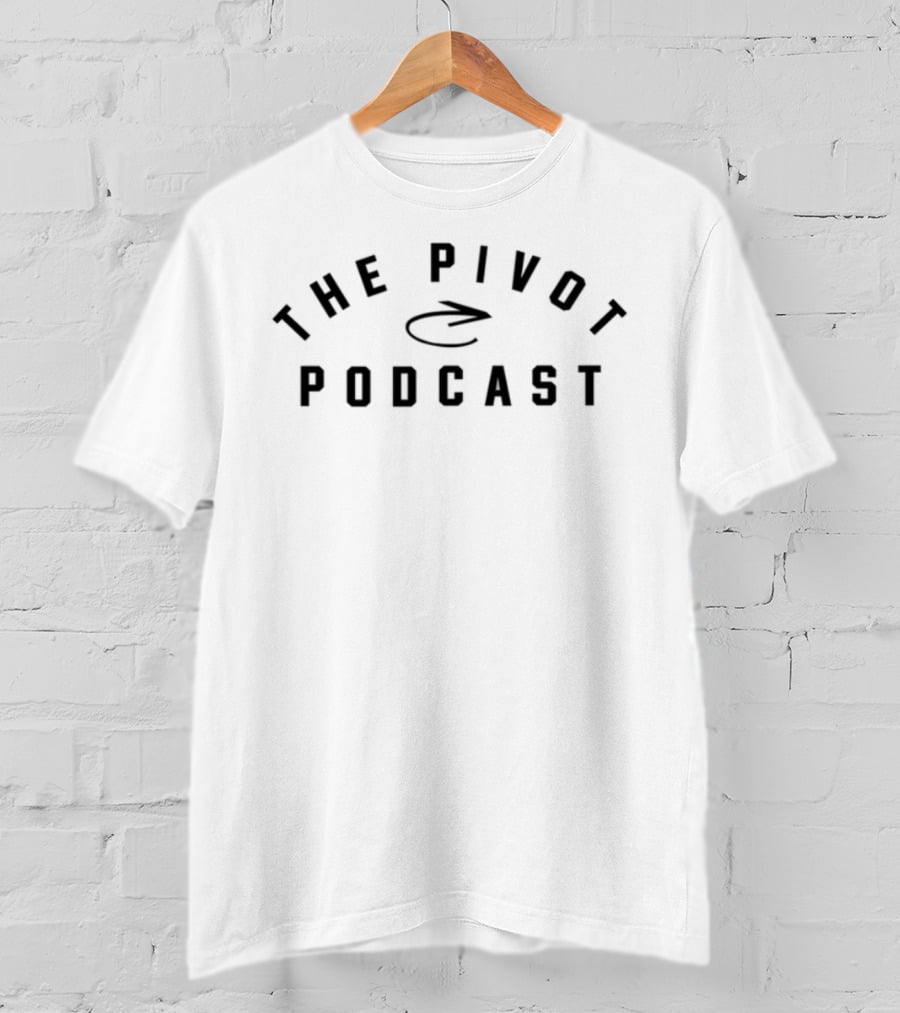 The Pivot Podcast Arrow Symbol Transcript T-Shirt