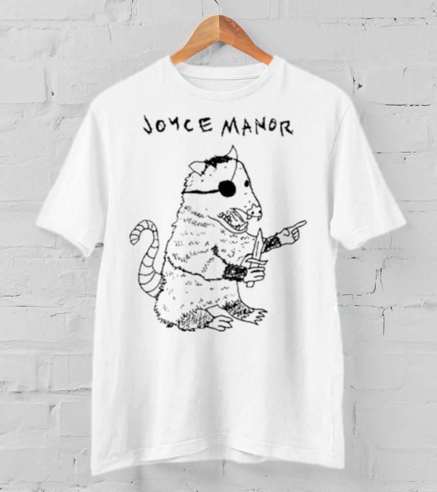 Joyce Manor Opossum With Eyepatch And Knife T-Shirt